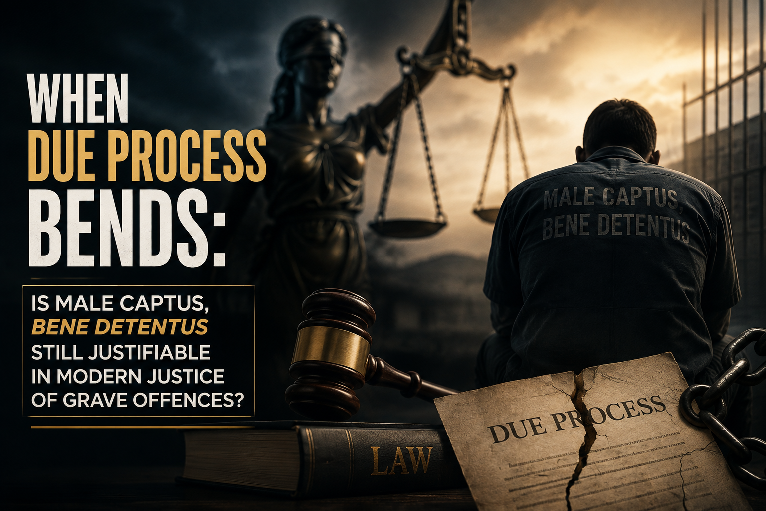 When Due Process Bends: Is Male Captus, Bene Detentus Still Justifiable in Modern Justice of Grave Offences?